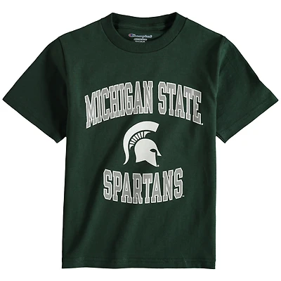 Youth Champion Green Michigan State Spartans Circling Team Jersey T-Shirt