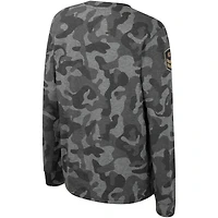 Youth Colosseum Camo Michigan State Spartans OHT Military Appreciation Dark Star Long Sleeve T-Shirt
