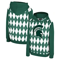 Sweat à capuche manches longues The Dealio Argyle Michigan State Spartans Green Colosseum pour jeunes