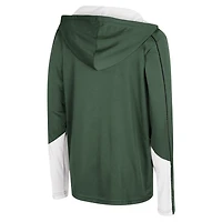 Youth Colosseum Green Michigan State Spartans Hansel Quarter-Zip Hoodie