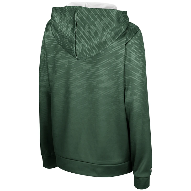 Sweat à capuche haute tension pour jeunes Colosseum Green Michigan State Spartans