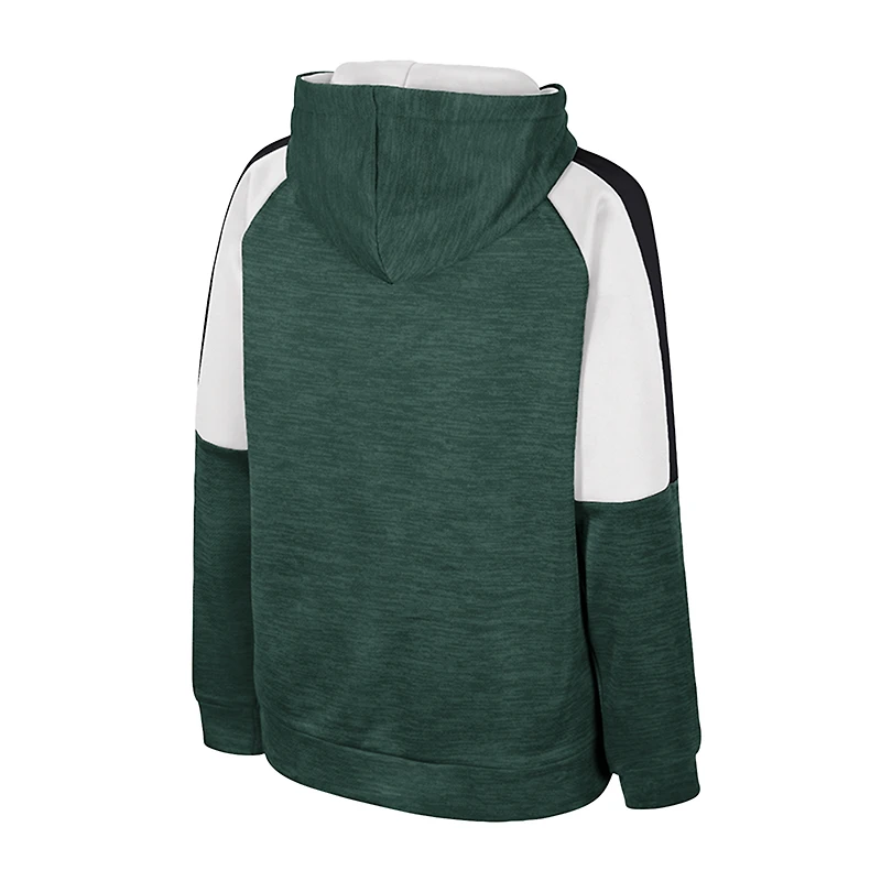 Youth Colosseum Green Michigan State Spartans Pullover Hoodie