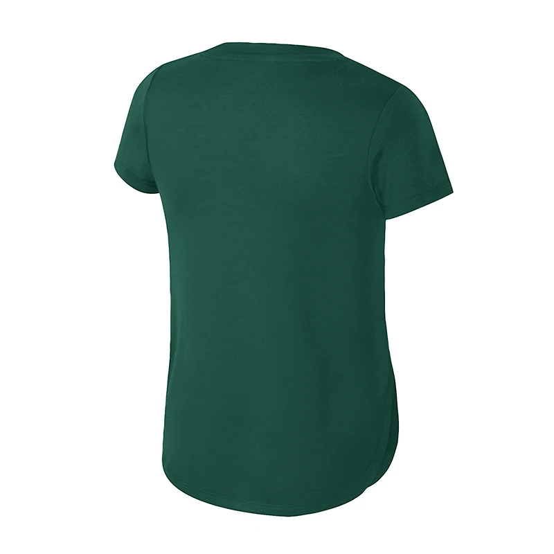 T-shirt Rogan vert pour jeunes des Spartans de l'État du Michigan