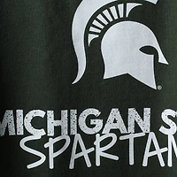 T-shirt vert à col rond Michigan State Spartans pour jeune