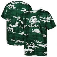 T-shirt sublimé vert pour jeunes des Spartans de l'État du Michigan