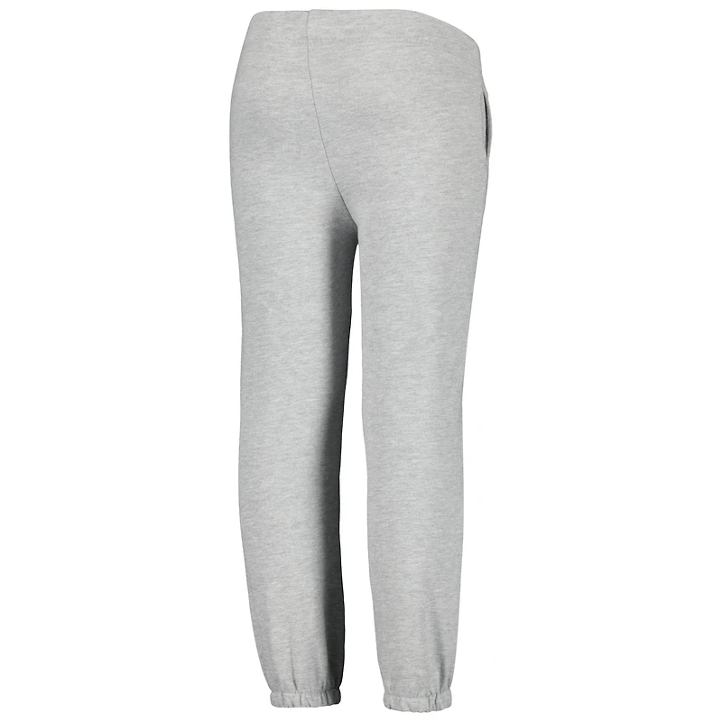 Youth League Collegiate Wear Pantalon essentiel des Spartans de l'État du Michigan, gris chiné