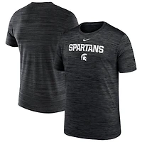 T-shirt Nike Velocity Performance noir pour jeune Michigan State Spartans