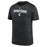 T-shirt Nike Velocity Performance noir pour jeune Michigan State Spartans