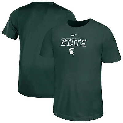 T-shirt Nike vert Michigan State Spartans Legend Performance pour jeune