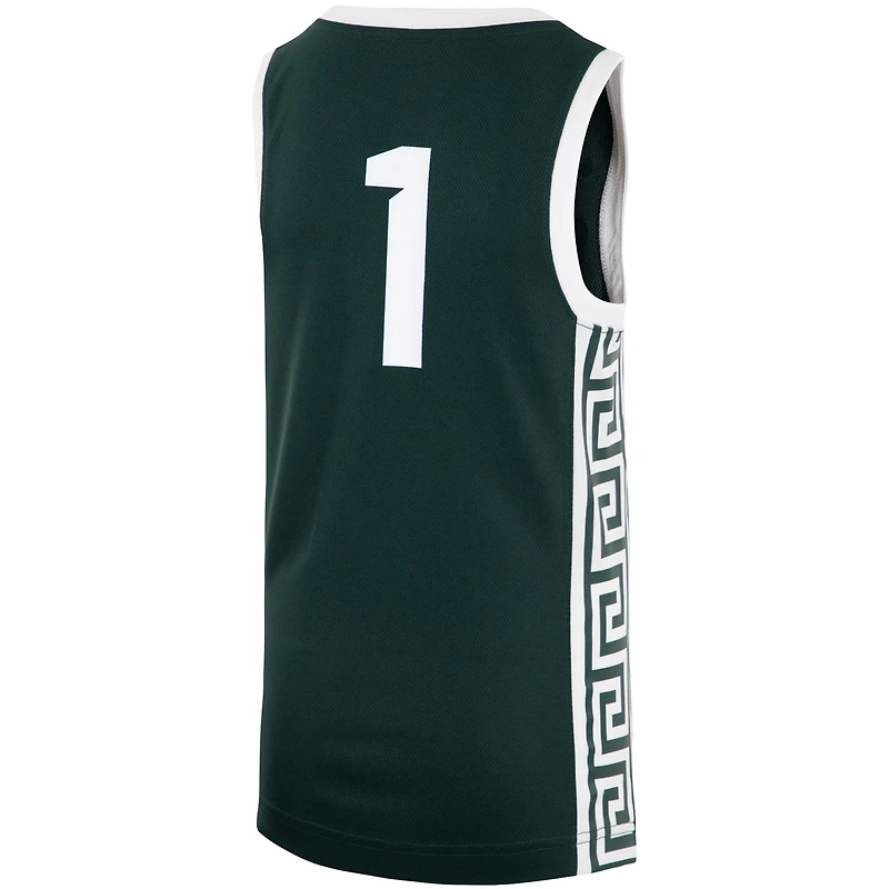 Maillot de basketball Nike #1 Michigan State Spartans Team Replica pour jeune