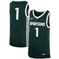 Maillot de basketball Nike #1 Michigan State Spartans Team Replica pour jeune