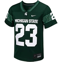 Maillot de jeu réplique intouchable Nike #23 vert Michigan State Spartans pour jeune