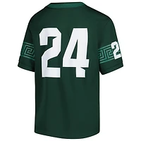 Maillot de jeu réplique vert pour jeunes Nike #24 Michigan State Spartans Untouchable
