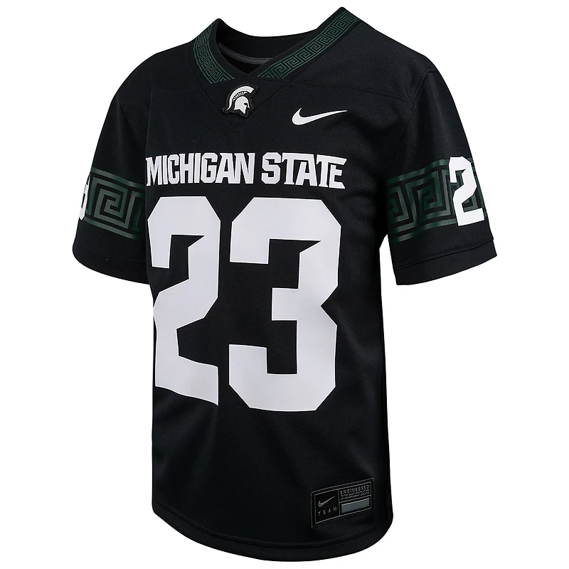 Youth Nike # White Michigan State Spartans Football Game Jersey