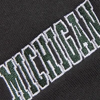 Sweat à capuche avec grand logo Michigan State Spartans pour jeunes Stadium Athletic Charcoal