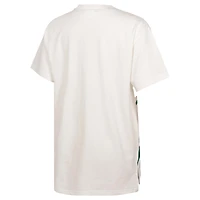 T-shirt surdimensionné blanc pour jeunes Michigan State Spartans Let's Get Loud