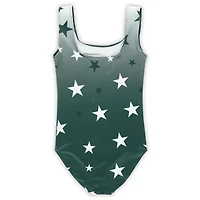 Youth ZooZatz Green Michigan State Spartans Dance Leotard