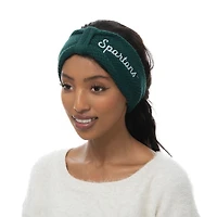 ZooZatz Michigan State Spartans Knit Bow Headband & Mittens Bundle