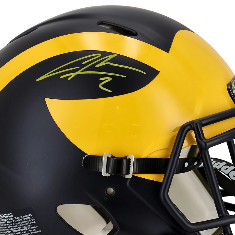 Charles Woodson Michigan Wolverines Autographed Riddell Speed Authentic Helmet