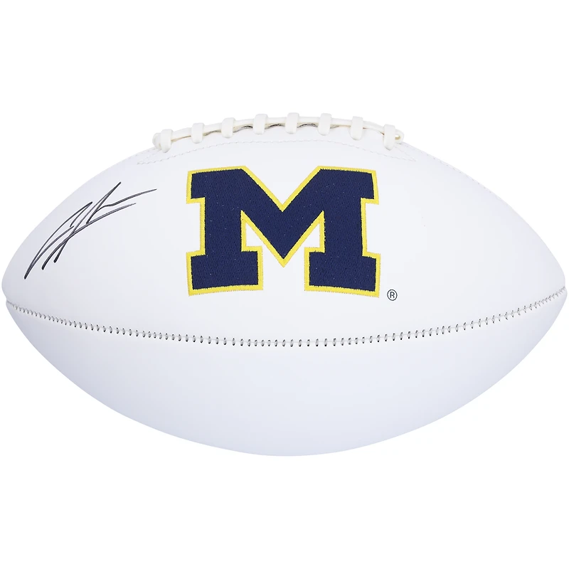 Charles Woodson Michigan Wolverines Autographed White Panel Football 