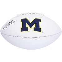 Charles Woodson Michigan Wolverines Autographed White Panel Football 