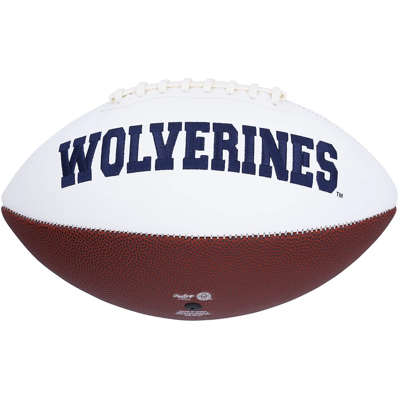 Charles Woodson Michigan Wolverines Autographed White Panel Football 