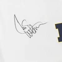 Chris Webber Michigan Wolverines Autographed Jordan Brand White Replica Basketball Shorts