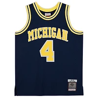 Chris Webber Michigan Wolverines Autographed Navy 1991-92 Mitchell & Ness Swingman Jersey with "92-93 All-American" Inscription