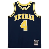 Chris Webber Michigan Wolverines Autographed Navy 1991-92 Mitchell & Ness Swingman Jersey with "Fab Five" Inscription