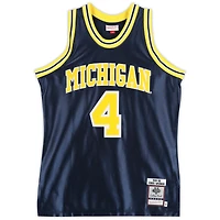 Chris Webber Michigan Wolverines Autographed Navy 1991 Mitchell & Ness Authentic Jersey with Multiple Inscriptions - Limited Edition of 25