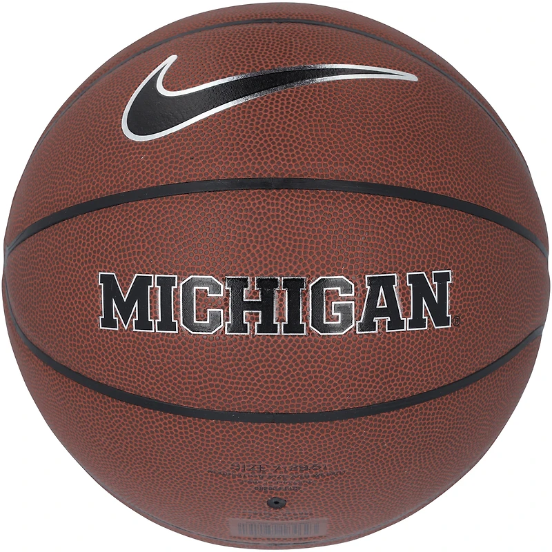 Réplique du logo Nike de l'équipe des Wolverines du Michigan, dédicacée par Chris Webber