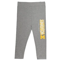 Ensemble sweat à capuche et legging Michigan Wolverines Clubhouse pour bébé fille bleu marine