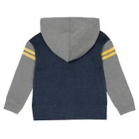 Girls Infant Navy Michigan Wolverines Clubhouse Pullover Hoodie & Legging Set
