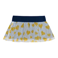 Girls Newborn & Infant Michigan Wolverines Two-Piece Love My Team Bodysuit Skirt Set