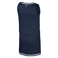 Girls Youth Colosseum Navy Michigan Wolverines Cheerleader Top & Skirt Set