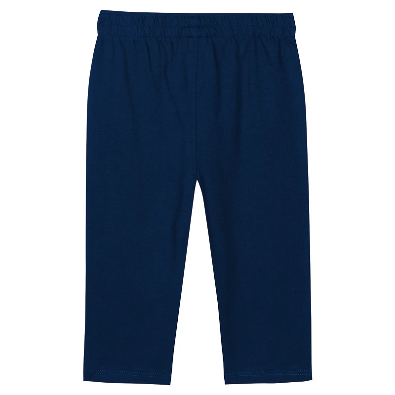 Ensemble body à manches longues et pantalon pour bébé bleu marine Michigan Wolverines Double Up