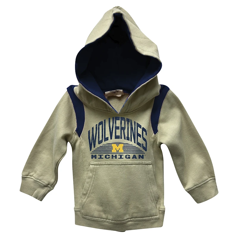 Infant Wes & Willy Michigan Wolverines Colorblock Pullover Hoodie and Sweatpants Set