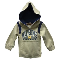 Infant Wes & Willy Michigan Wolverines Colorblock Pullover Hoodie and Sweatpants Set