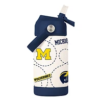 Logo Brands Michigan Wolverines 12oz. Mascot Bottle