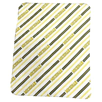 Logo Brands Michigan Wolverines 50" x 60" Classic Vertical Stripe Fleece Throw Blanket