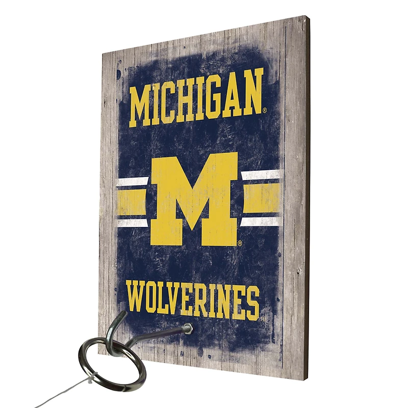 Logo Brands Michigan Wolverines Ring Toss Game