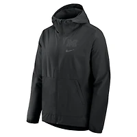 Men's Nike  Black Michigan Wolverines Performance Full-Zip Woven Jacket