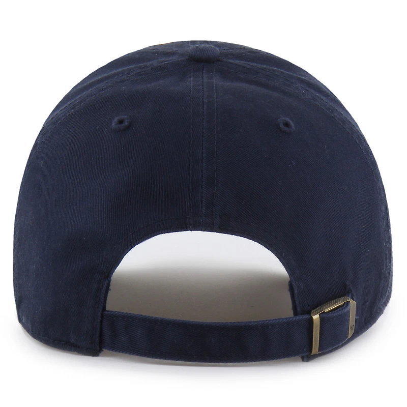 Men's '47  Navy Michigan Wolverines 2026 NCAA Men's Basketball National Champions Clean Up Adjustable Hat