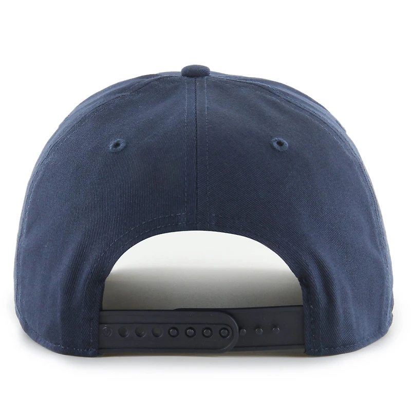 Casquette ajustable Hitch pour homme, modèle 47 Navy, Michigan Wolverines, champions nationaux de basketball masculin NCAA 2026