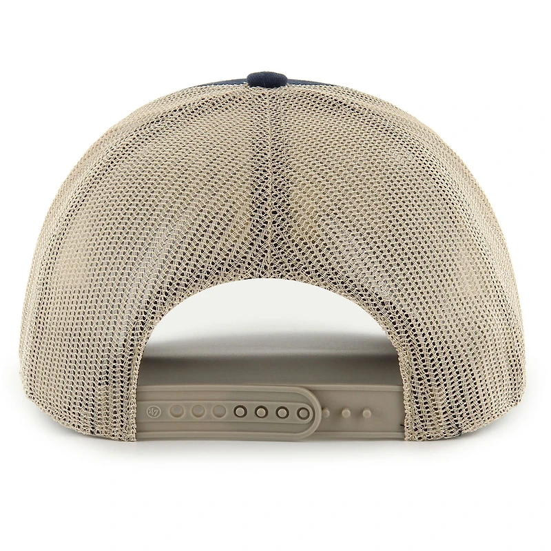 Men's '47 Navy Michigan Wolverines Arid Adjustable Trucker Hat