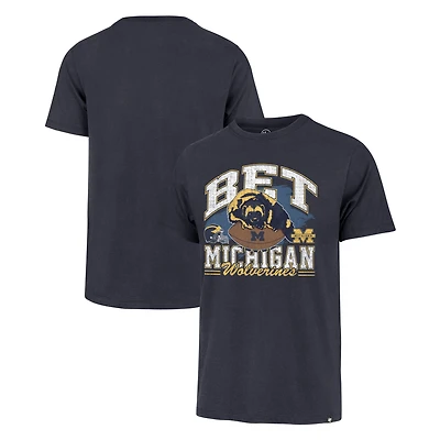 T-shirt Franklin '47 Navy Michigan Wolverines Bet pour hommes