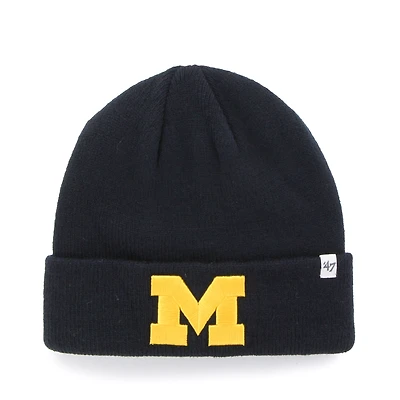 Men's '47 Navy Michigan Wolverines Core Cuffed Knit Hat