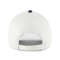 Men's '47  White/Navy Michigan Wolverines Contemporary Basics Two Tone Clean Up Adjustable Hat