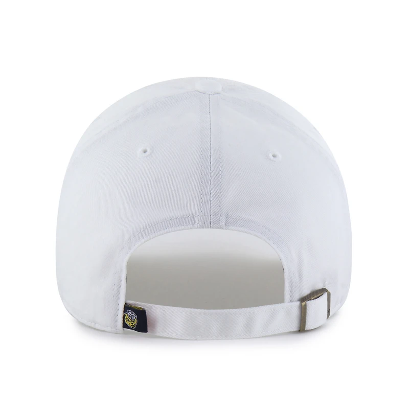 Men's '47 White Michigan Wolverines Vault Clean Up Adjustable Hat