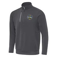Men's Antigua  Navy Michigan Wolverines 2026 NCAA Basketball National Champions Generation Quarter-Zip Pullover